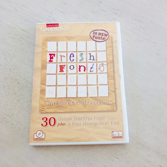 Creative Keepsakes, Fresh Fonts & Creative Clips - Picture 3 of 6